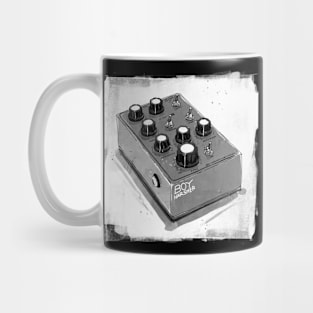 MOFFENZEEF 'The Runner v2.0' Synthesizer BW Mug